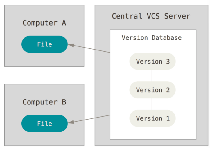 CentralizedVersionControlSystem(CVCS)