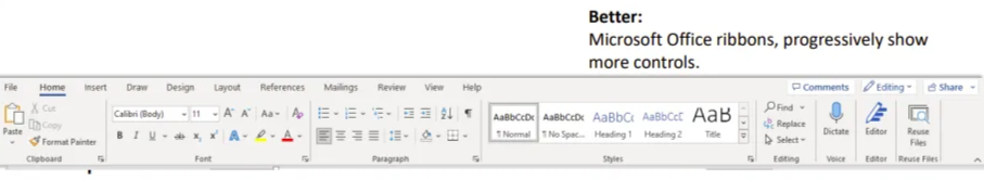 MicrosoftOfficeRibbons