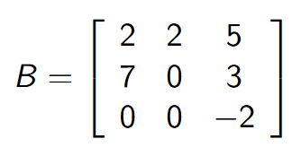 DenotedMatrixExample