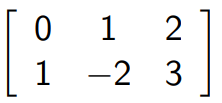 MatrixExample