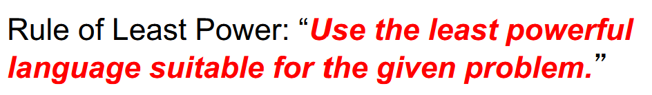 RuleOfLeastPower